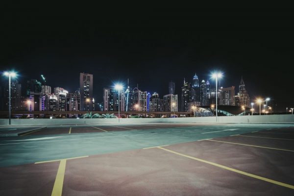 What is a parking lot light?